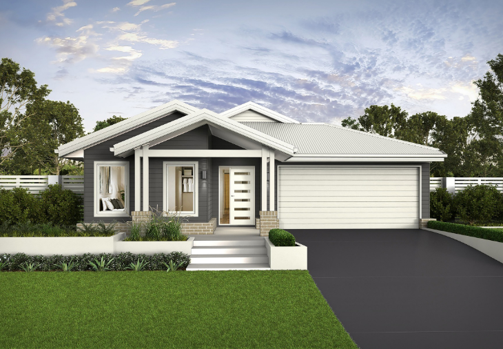 Floor plan for Lot 714 Haven Estate showing a 4-bedroom layout with a dedicated Rumpus room, open-plan family area, and outdoor alfresco.